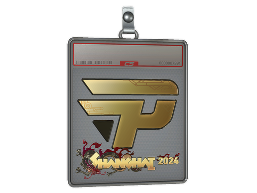 Item Sticker Slab | paiN Gaming (Gold) | Shanghai 2024