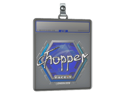 Item Sticker Slab | chopper | London 2018