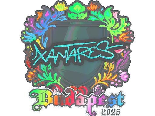 Item Sticker | XANTARES (Holo) | Budapest 2025