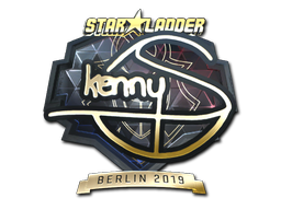 Item Sticker | kennyS (Gold) | Berlin 2019