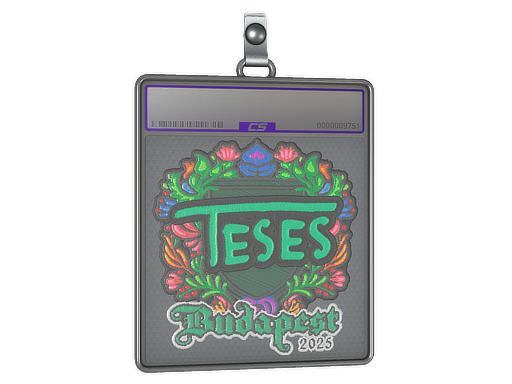 Item Sticker Slab | TeSeS (Embroidered) | Budapest 2025