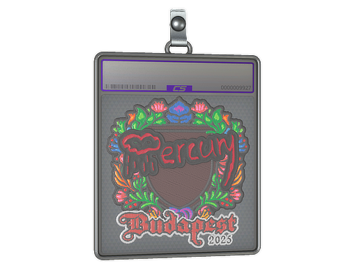 Item Sticker Slab | Mercury (Embroidered) | Budapest 2025