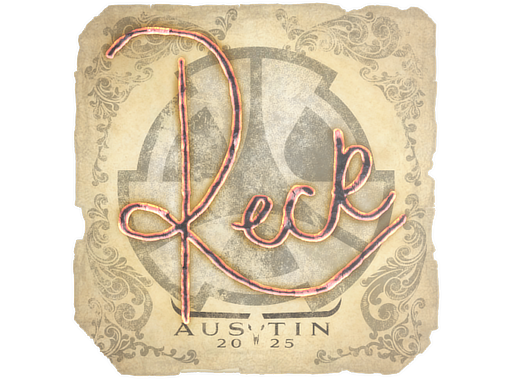 Cosmetic Sticker | reck | Austin 2025 of Craft