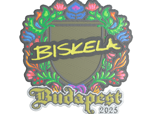 Item Sticker | Aleksib (Embroidered) | Budapest 2025