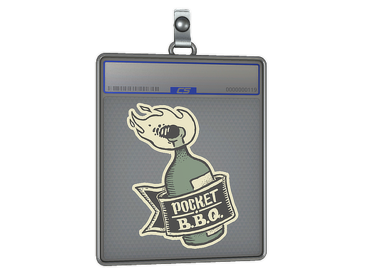 Item Sticker Slab | Pocket BBQ