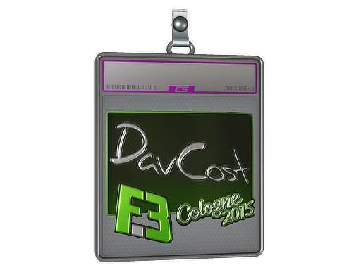 Item Sticker Slab | DavCost (Foil) | Cologne 2015