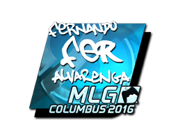 Item Sticker | fer (Foil) | MLG Columbus 2016