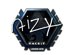 Item Sticker | aizy (Foil) | London 2018