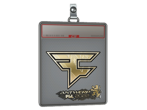 Item Sticker Slab | FaZe Clan (Gold) | Antwerp 2022