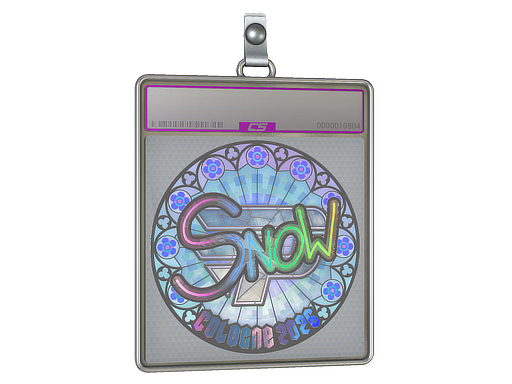 Item Sticker Slab | snow (Holo) | Cologne 2026
