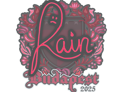 Item Sticker | rain | Budapest 2025