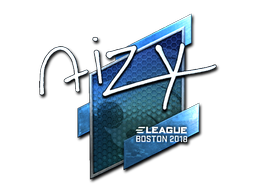 Item Sticker | aizy (Foil) | Boston 2018