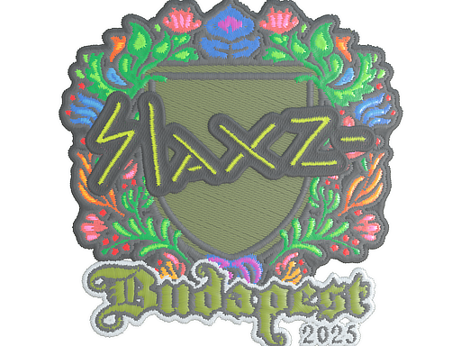 Item Sticker | slaxz- (Embroidered) | Budapest 2025