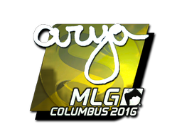 Item Sticker | arya (Foil) | MLG Columbus 2016