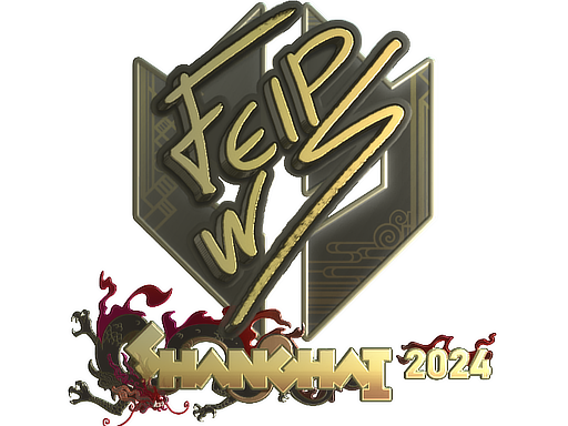 Item Sticker | felps (Gold) | Shanghai 2024