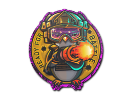 Item Sticker | Ready For Battle (Holo)