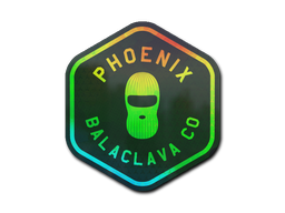 Item Sticker | Phoenix Balaclava Co. (Holo)