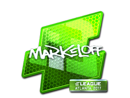 Item Sticker | markeloff (Foil) | Atlanta 2017