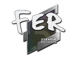 Item Sticker | fer | Boston 2018