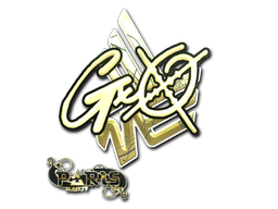 Item Sticker | gxx- (Gold) | Paris 2023