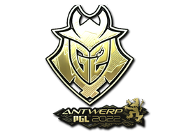 Item Sticker | G2 Esports (Gold) | Antwerp 2022