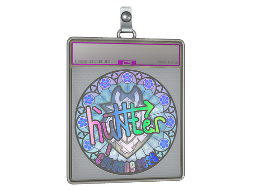 Item Sticker Slab | huNter- (Holo) | Cologne 2026