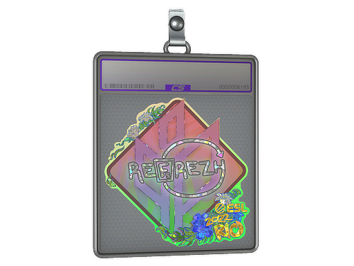 Item Sticker Slab | refrezh (Glitter) | Rio 2022