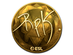 Item Sticker | RpK (Gold) | Katowice 2019