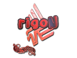 Item Sticker | rigoN (Holo) | Paris 2023
