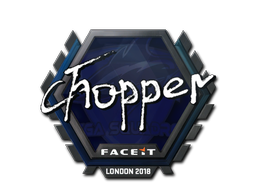 Item Sticker | chopper | London 2018