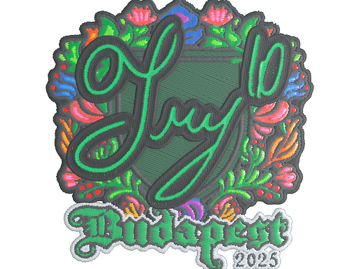 Item Sticker | TRY (Embroidered) | Budapest 2025