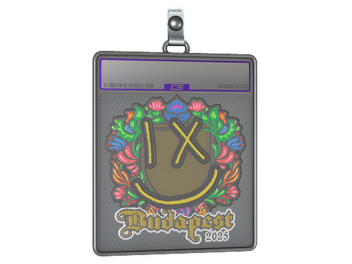 Item Sticker Slab | lux (Embroidered) | Budapest 2025