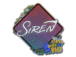Item Sticker | S1ren (Glitter) | Rio 2022