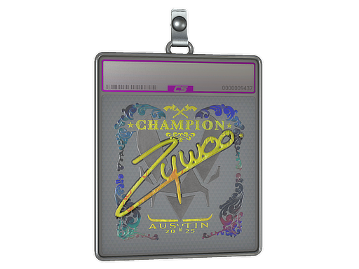Item Sticker Slab | ZywOo (Holo, Champion) | Austin 2025