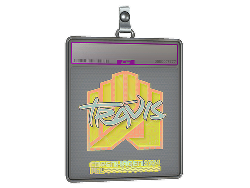Item Sticker Slab | TRAVIS (Holo) | Copenhagen 2024