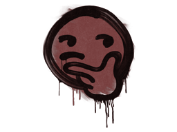 Item Graffiti | Thoughtfull (Brick Red)