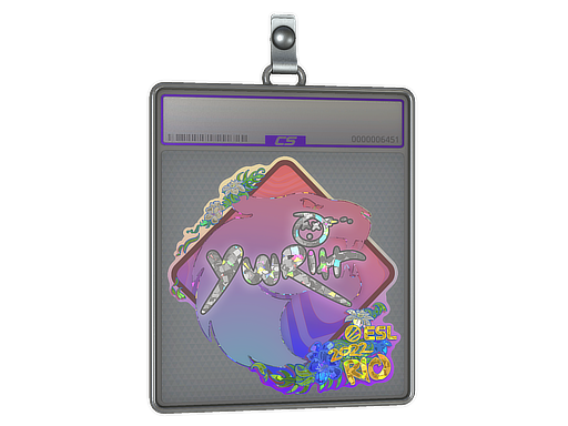 Item Sticker Slab | yuurih (Glitter) | Rio 2022