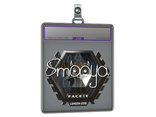Item Sticker Slab | smooya (Foil) | London 2018