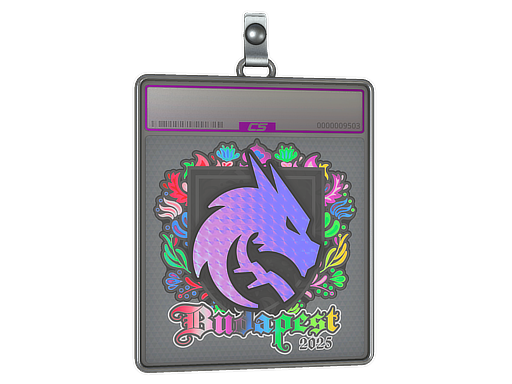 Item Sticker Slab | Team Spirit (Holo) | Budapest 2025