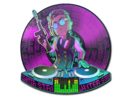 Item Sticker | DJ Safecracker (Lenticular)