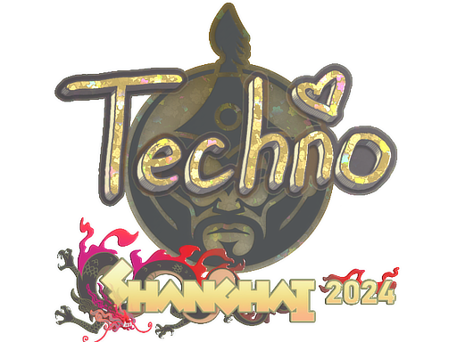 Item Sticker | Techno4K (Glitter) | Shanghai 2024