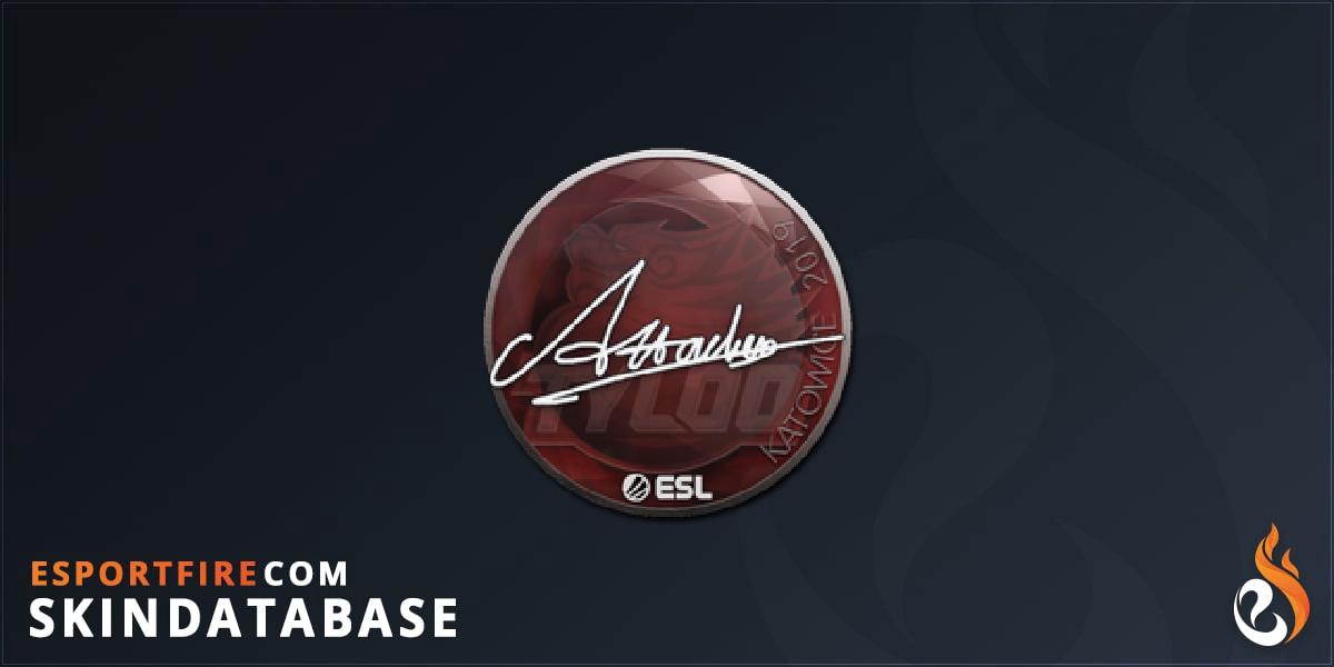 Sticker | Attacker | Katowice 2019 - EsportFire.com