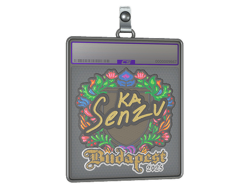 Item Sticker Slab | Senzu (Embroidered) | Budapest 2025