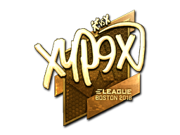 Item Sticker | Xyp9x (Gold) | Boston 2018
