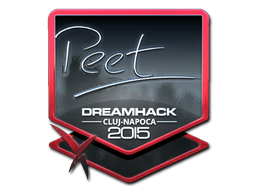 Item Sticker | peet (Foil) | Cluj-Napoca 2015