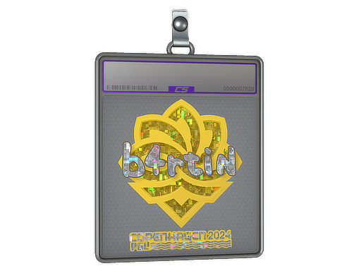 Item Sticker Slab | b4rtiN (Glitter) | Copenhagen 2024