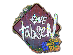 Item Sticker | tabseN (Glitter) | Rio 2022