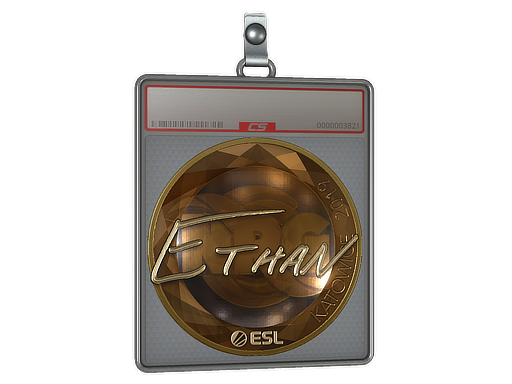 Item Sticker Slab | Ethan (Gold) | Katowice 2019