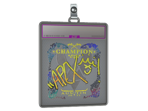 Item Sticker Slab | apEX (Holo, Champion) | Austin 2025