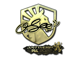 Item Sticker | oSee (Gold) | Antwerp 2022